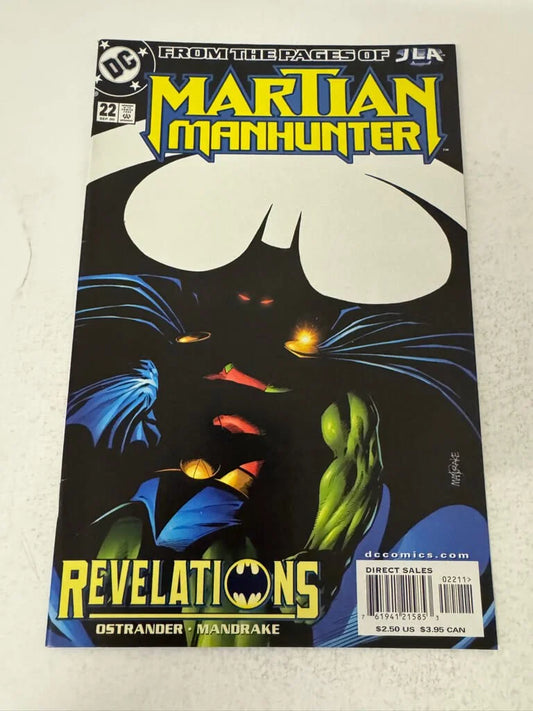 MARTIAN MANHUNTER #22 Vol 3 NM-
