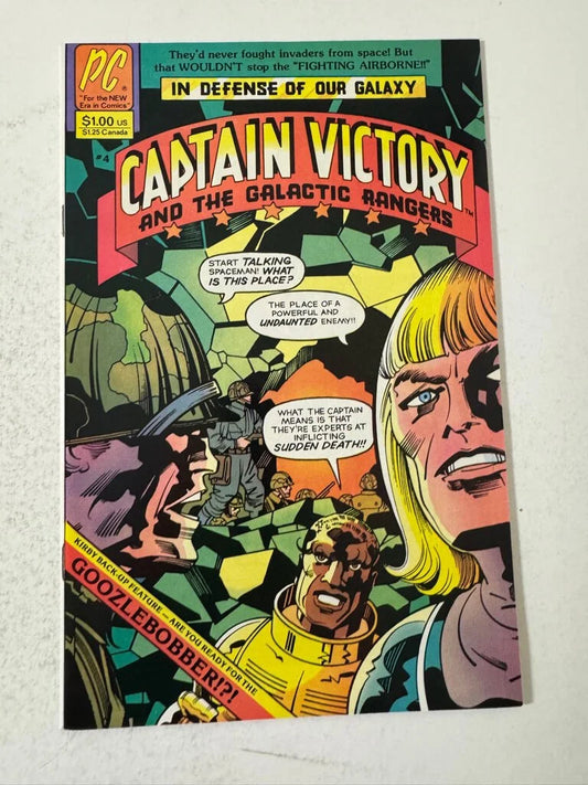 CAPTAIN VICTORY AND THE GALACTIC RANGERS #4 Jack Kirby Cover
