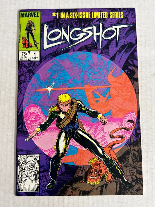 LONGSHOT #1 NM Arthur Adams Cover 1ST APPEARANCE