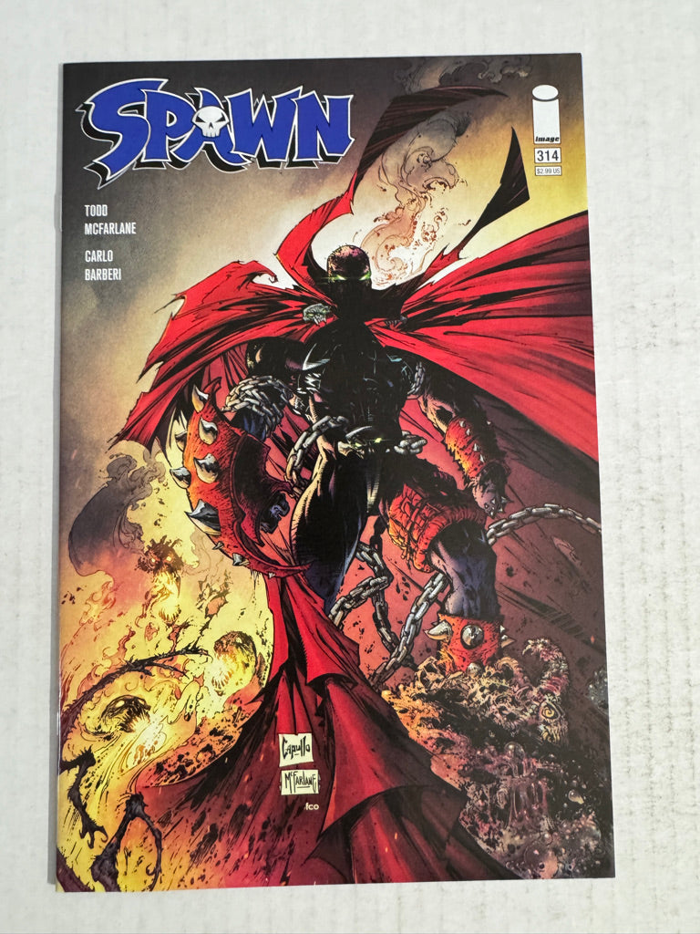 SPAWN #314 NM Greg Capullo & Todd McFarlane Cover