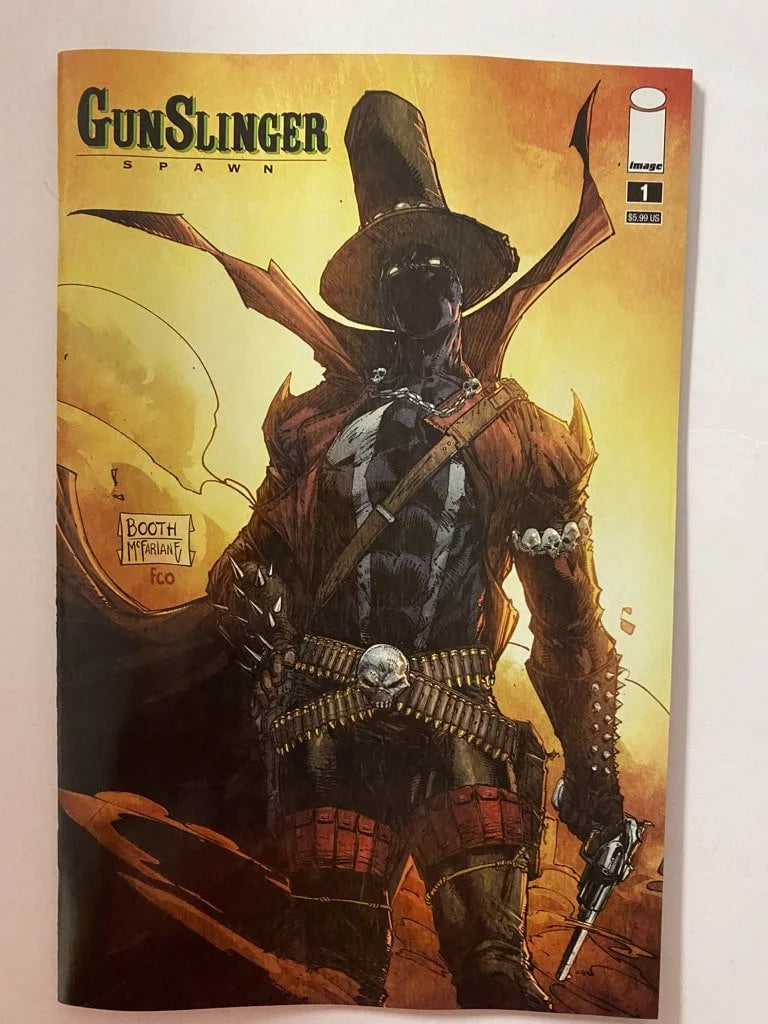 GUNSLINGER SPAWN #1 NM Bret Booth & Todd McFarlane Cover