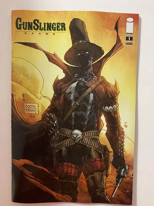GUNSLINGER SPAWN #1 NM Bret Booth & Todd McFarlane Cover