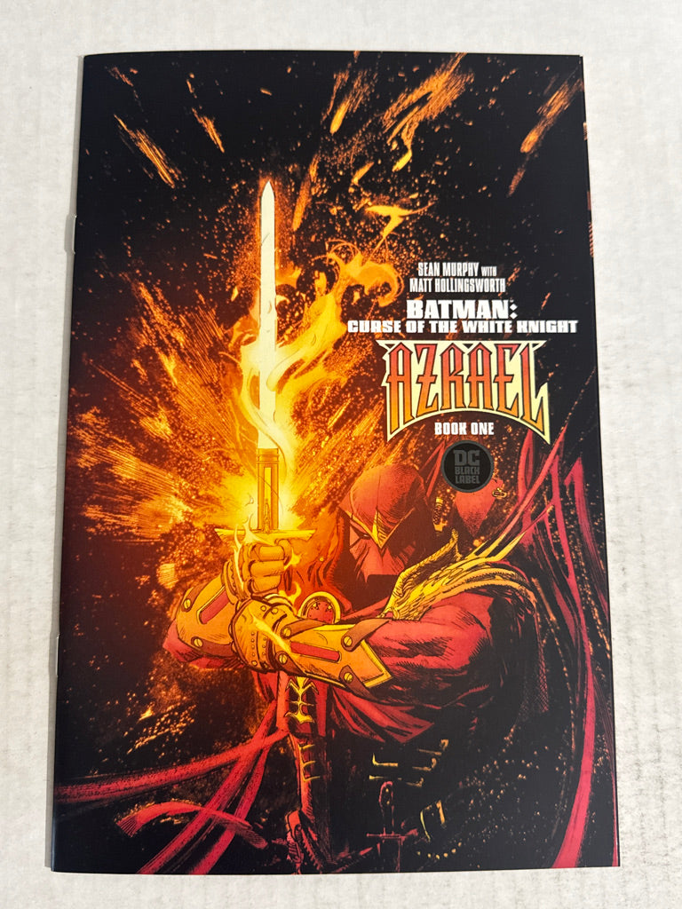 BATMAN CURSE OF THE WHITE KNIGHT #1 NM Sean Murphy Azrael Variant