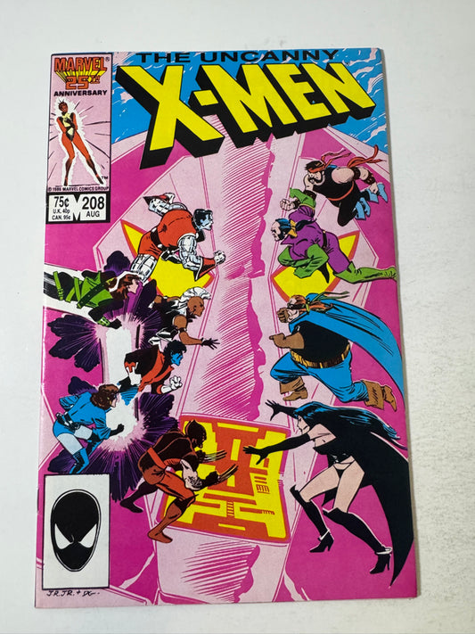 UNCANNY X-MEN #208 VF