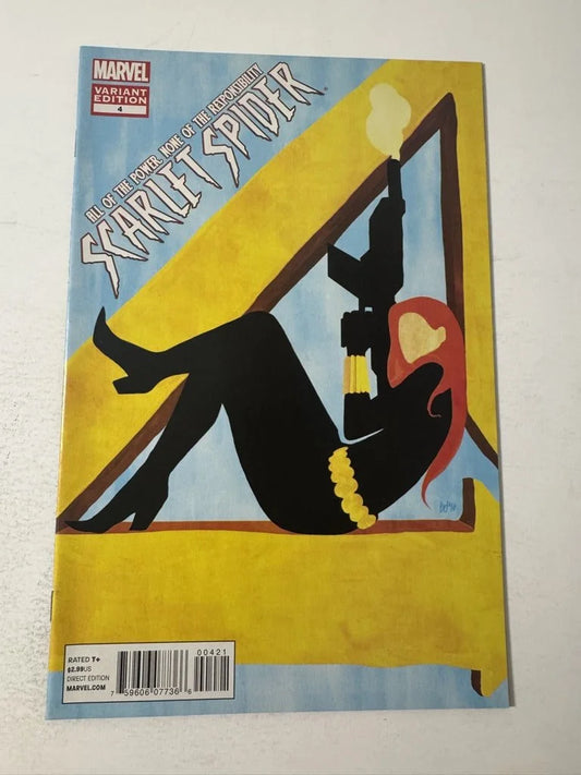 SCARLET SPIDER #4 Vol 2 NM 1:25 Mike Del Mundo Variant