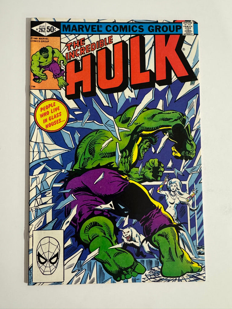INCREDIBLE HULK #262 NM-
