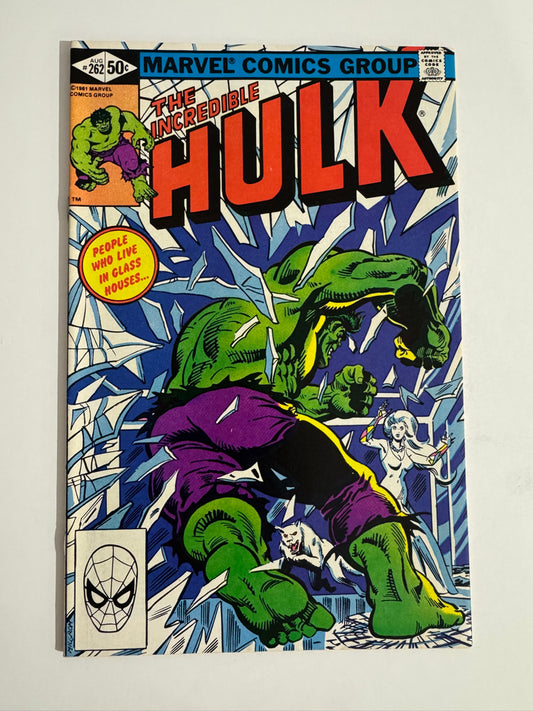 INCREDIBLE HULK #262 NM-