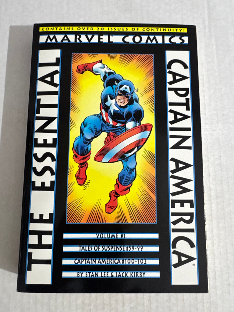 MARVEL COMICS THE ESSENTIAL CAPTAIN AMERICA Vol 1 TPB NM OOP