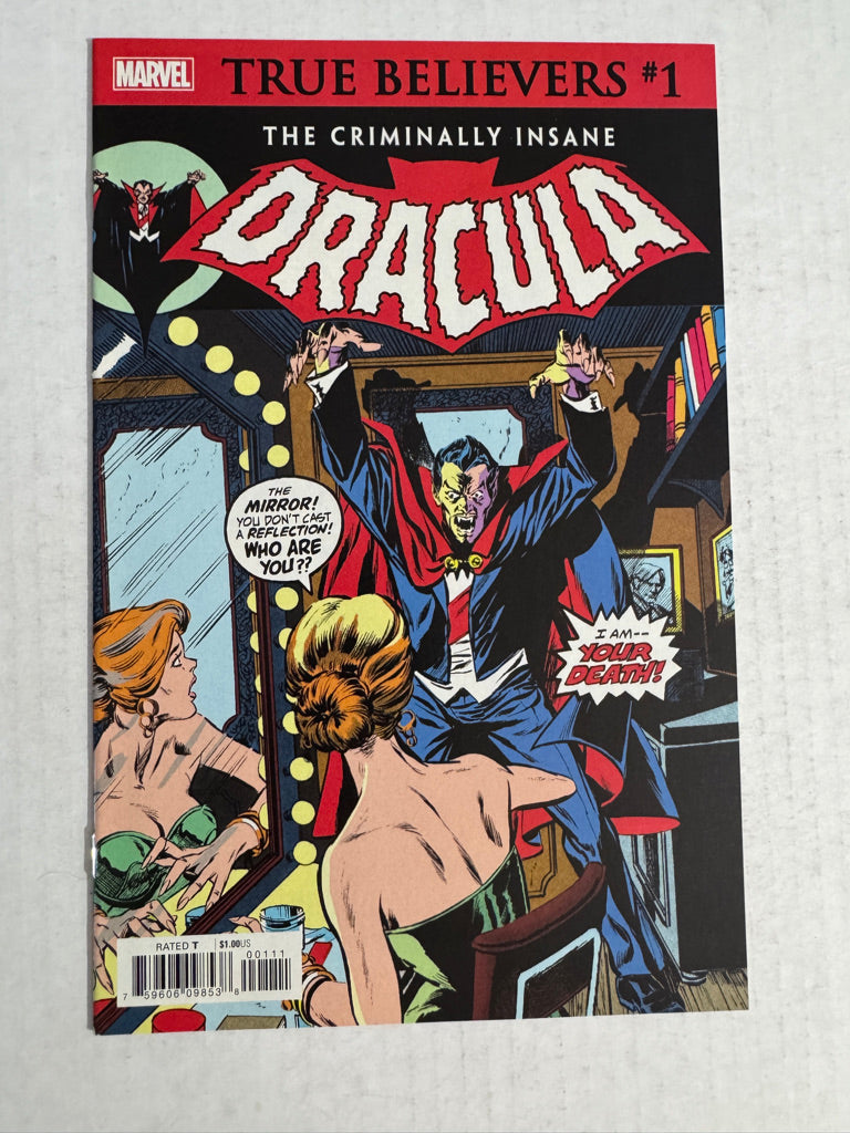 TOMB OF DRACULA #24 NM True Believers Variant