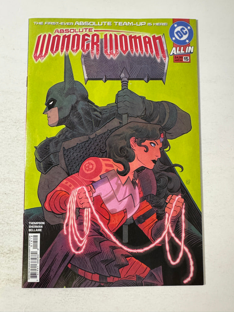 ABSOLUTE WONDER WOMAN #15 NM 2nd Print Variant