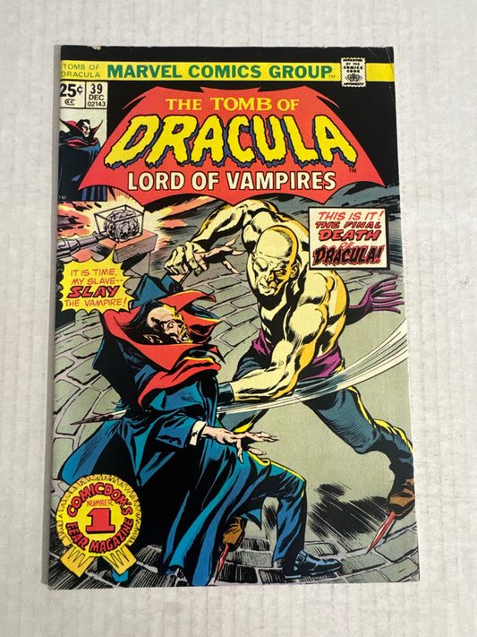 THE TOMB OF DRACULA #39 VG+