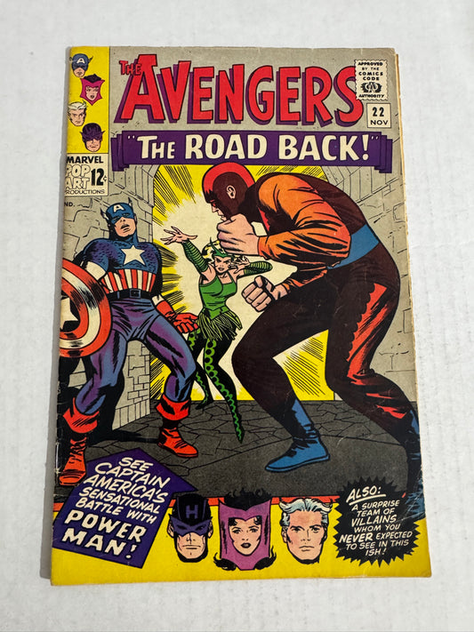 AVENGERS #22 VG-