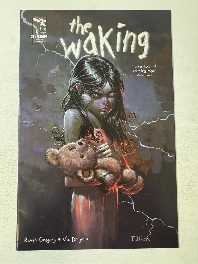 THE WAKING #1 VF/NM David Finch Cover