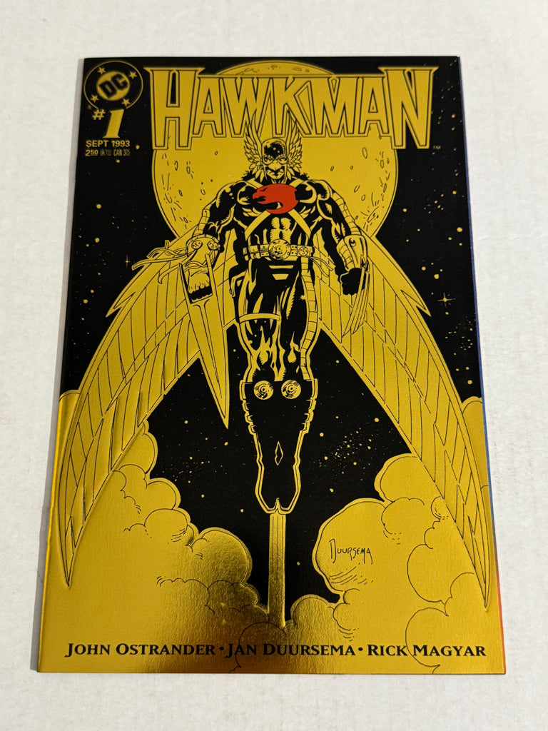 HAWKMAN #1 Vol 3 Foil Embossed Cover