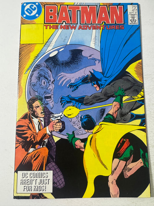 BATMAN #411 FN 2nd Print Variant