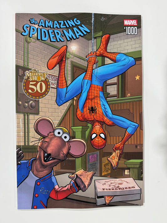 AMAZING SPIDER-MAN #1000 NM Paco Medina Muppets Variant