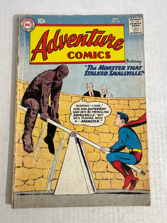 ADVENTURE COMICS #274 GD