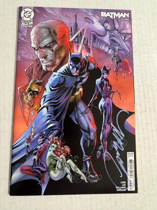 BATMAN #158 Vol 3 NM J Scott Campbell Variant SIGNED 1ST APPEARANCE