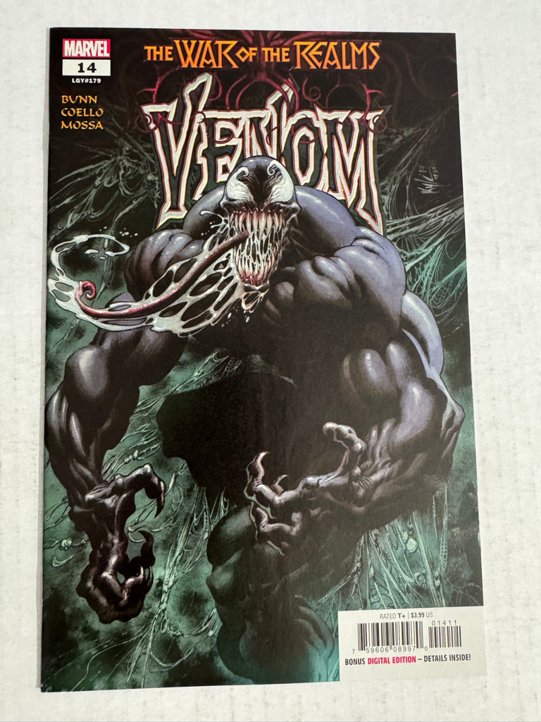 VENOM #14 Vol 4 NM Kyle Hotz Cover