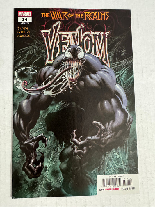 VENOM #14 Vol 4 NM Kyle Hotz Cover