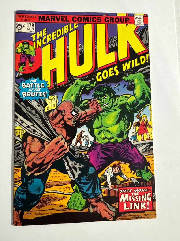 INCREDIBLE HULK #179 VF-