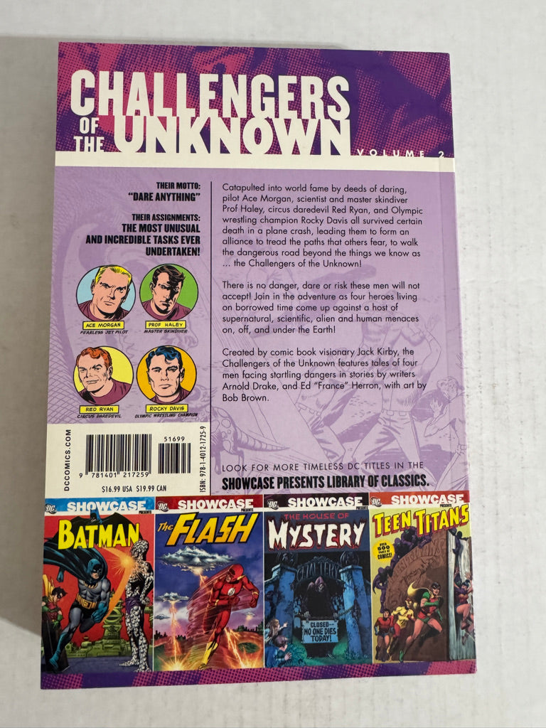 SHOWCASE PRESENTS CHALLENGERS OF THE UNKNOWN Vol 2 TPB NM OOP