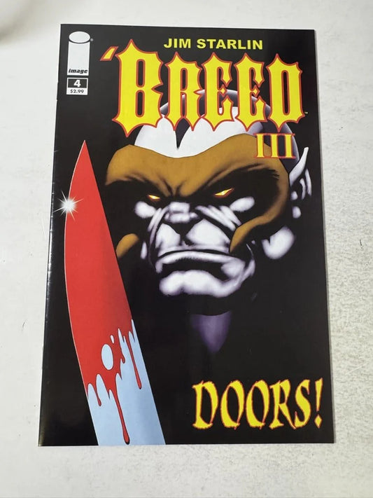 BREED III #4 NM- Jim Starlin Cover