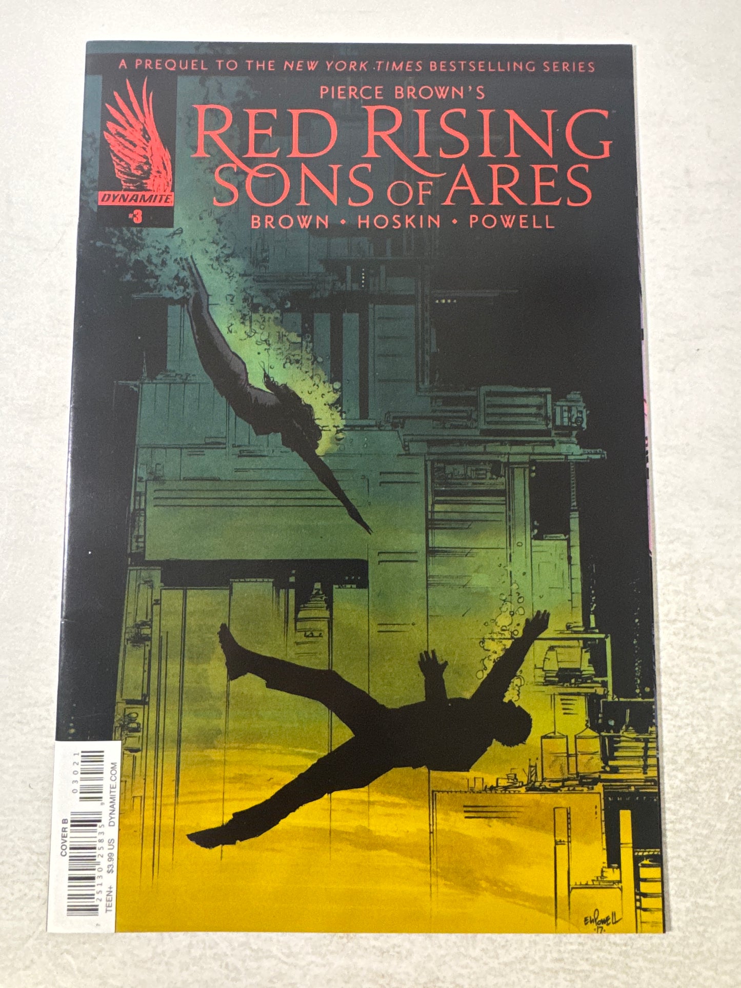 PIERCE BROWN'S RED RISING Sons of Ares #3 VF+ B Variant