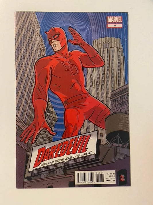 DAREDEVIL #17 Vol 3 NM Michael Allred Cover