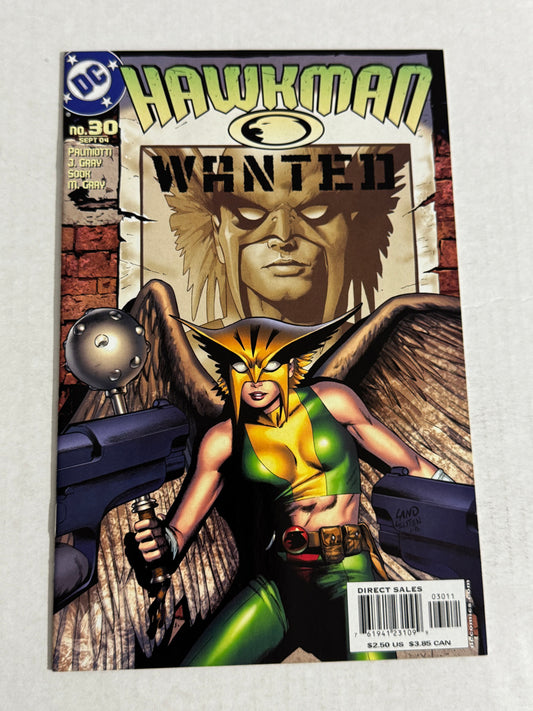 HAWKMAN #30 Vol 4 VF/NM Greg Land Cover