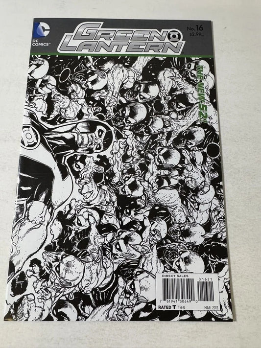 GREEN LANTERN #16 Vol 5 NM 1:25 B/W Wrap Variant