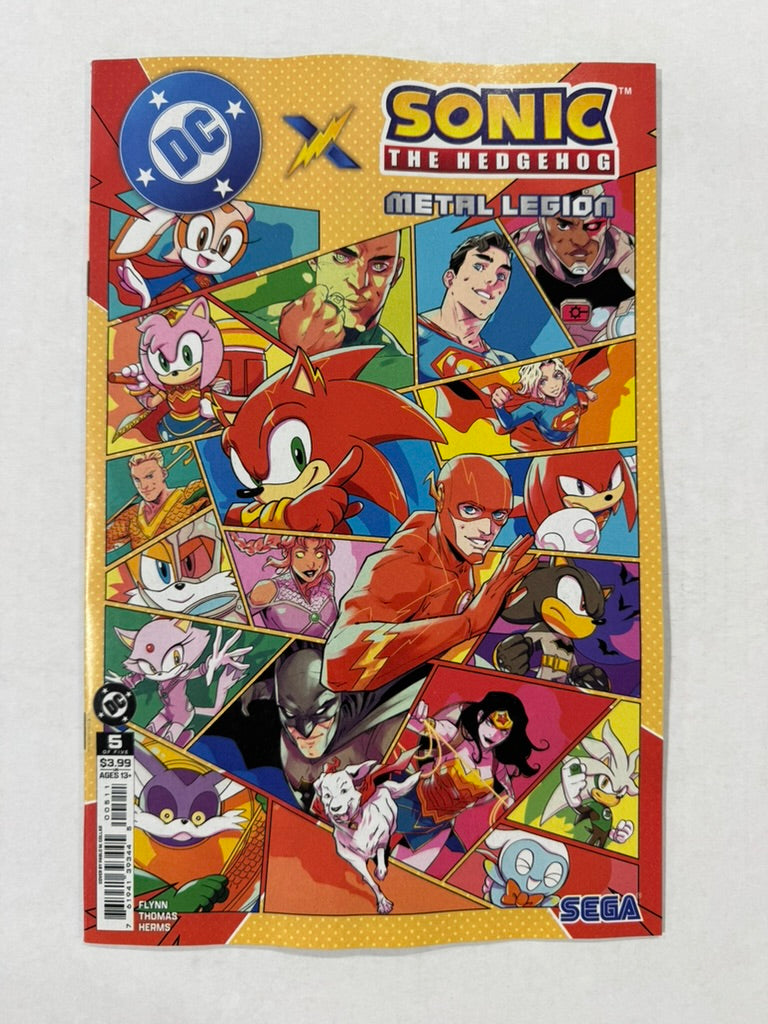 DC X SONIC THE HEDGEHOG: METAL LEGION #5 NM