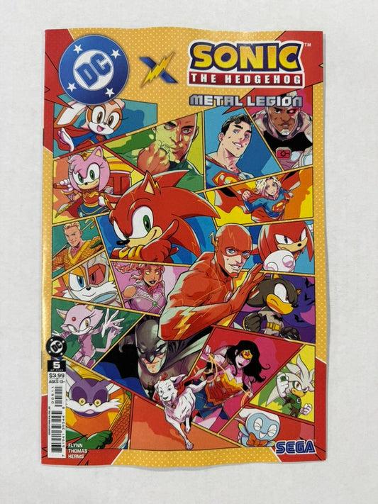 DC X SONIC THE HEDGEHOG: METAL LEGION #5 NM