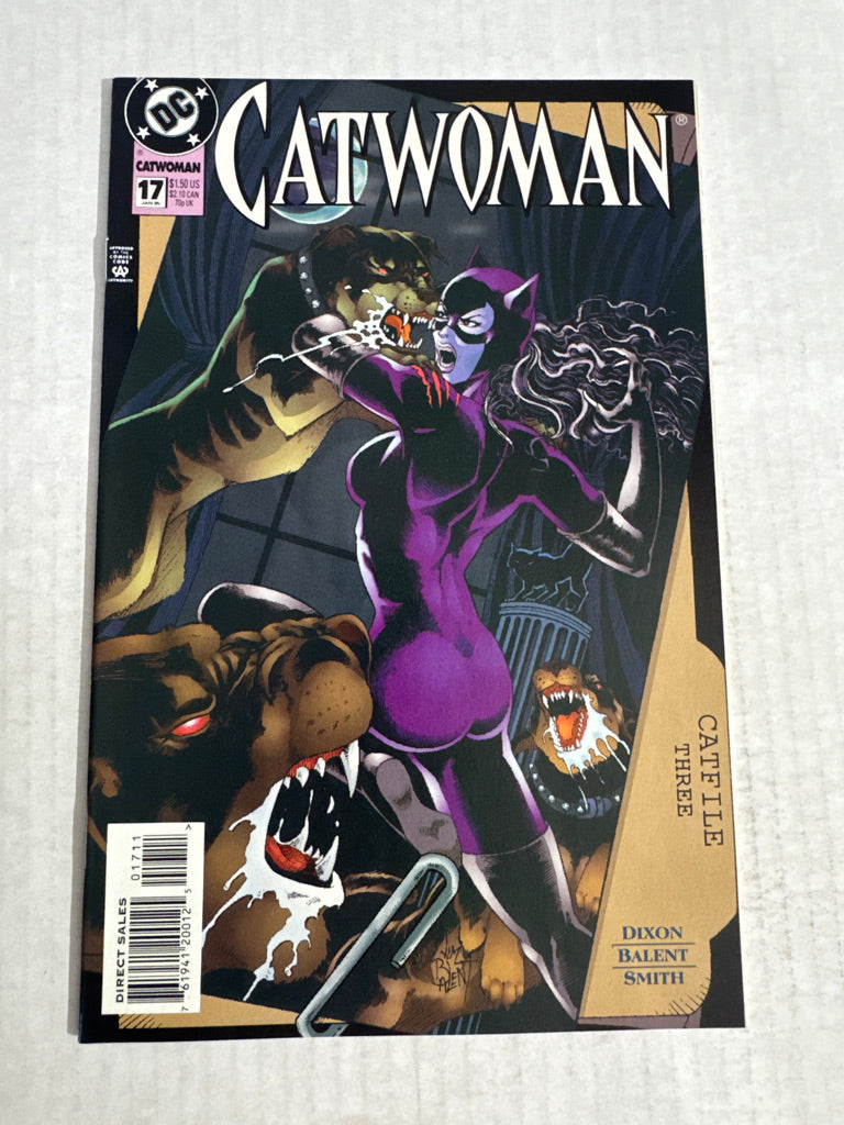 CATWOMAN #17 Vol 2 NM Jim Balent Cover