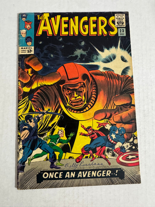 AVENGERS #23 VG 1ST APPEARANCE