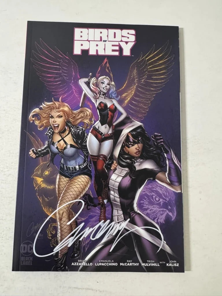 BIRDS OF PREY NM  J Scott Campbell Variant SIGNED