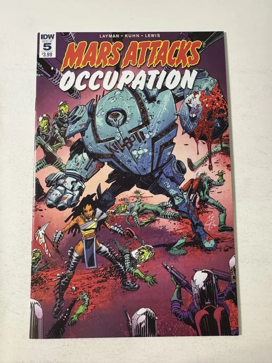 MARS ATTACKS OCCUPATION #5 NM