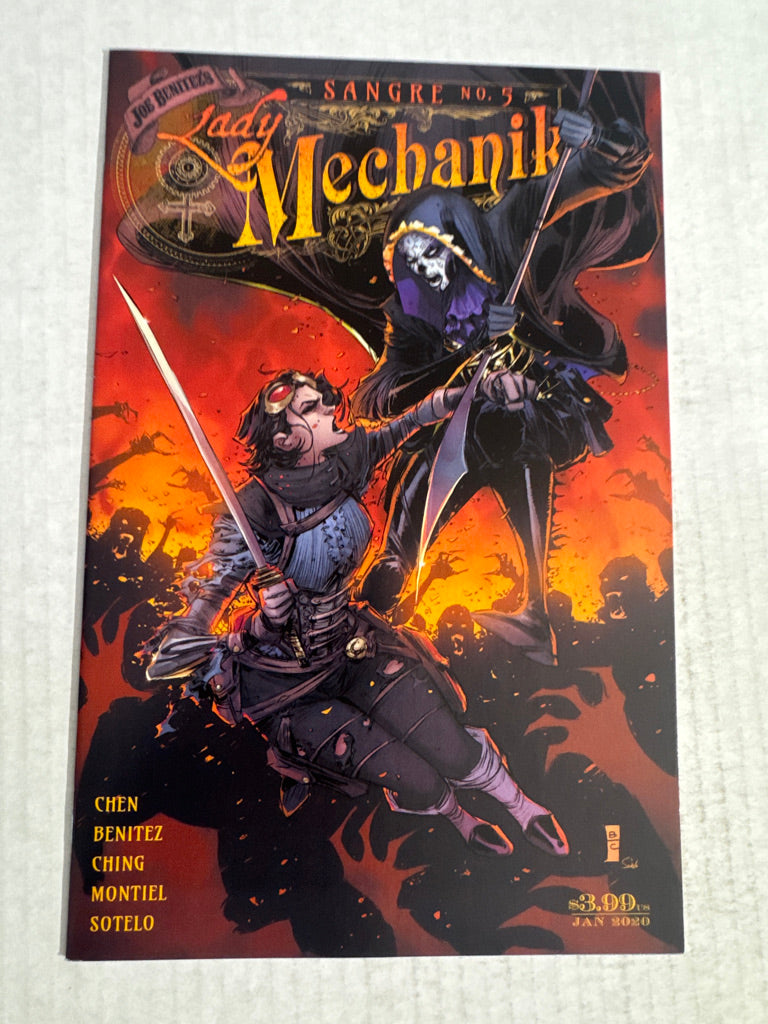 LADY MECHANIKA Sangre #5 B Variant