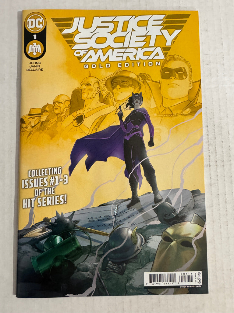 JUSTICE SOCIETY OF AMERICA #1 Vol 4 NM Gold Edition - Collects #1-3
