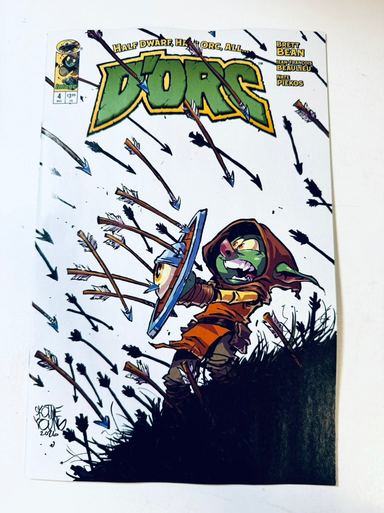D'ORC #4 NM Cover B Skottie Young Variant
