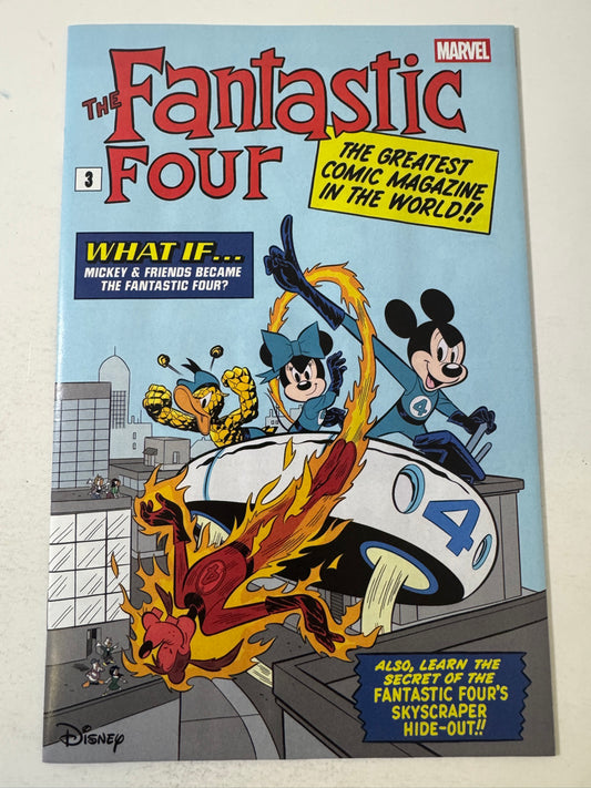AMAZING SPIDER-MAN #28 Vol 6 NM Disney Homage Variant