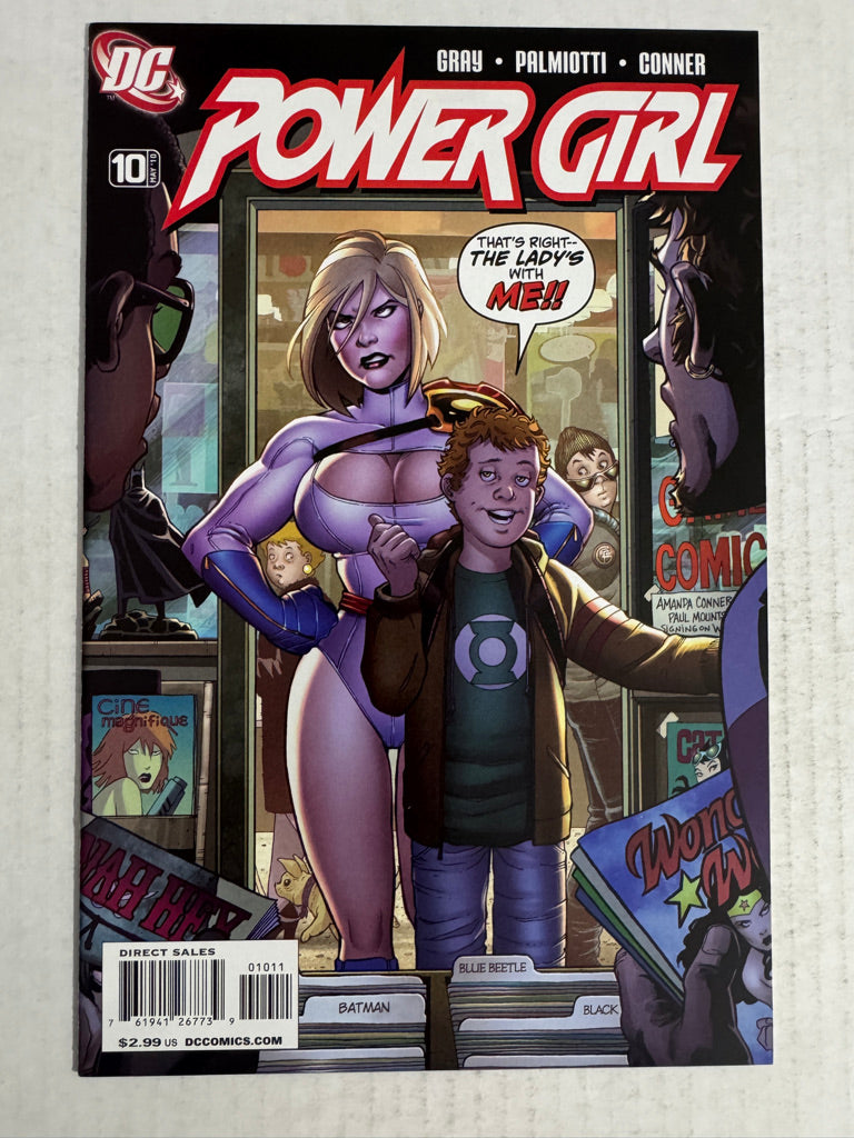 POWER GIRL #10 Vol 2 Amanda Conner Cover