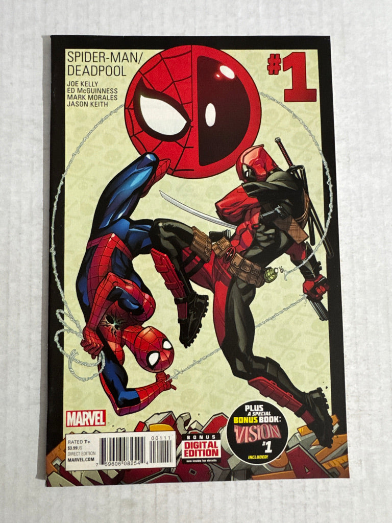 SPIDER-MAN DEADPOOL #1 VF+ Ed McGuiness Cover