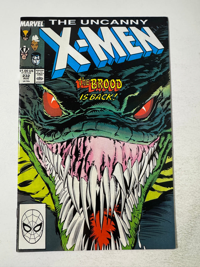 UNCANNY X-MEN #232 NM Marc Silvestri Cover