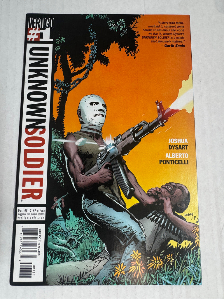 UNKNOWN SOLDIER #1 NM Richard Corben Incentive VARAINT