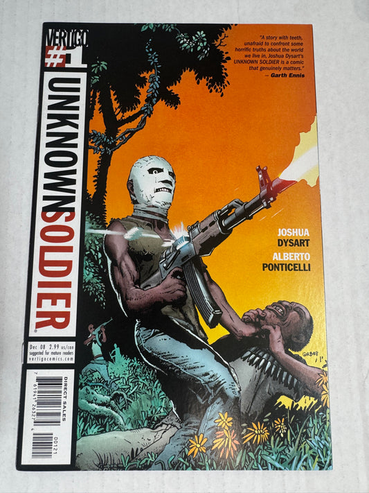 UNKNOWN SOLDIER #1 NM Richard Corben Incentive VARAINT