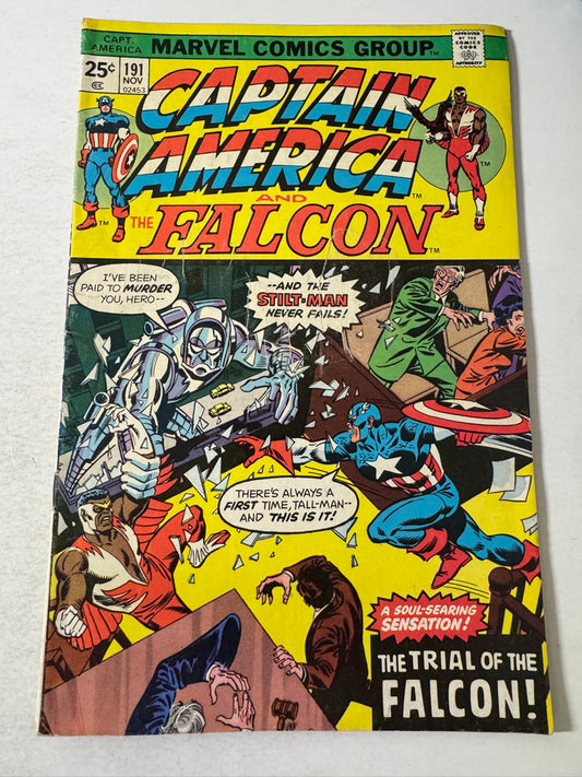 CAPTAIN AMERICA #191 VG