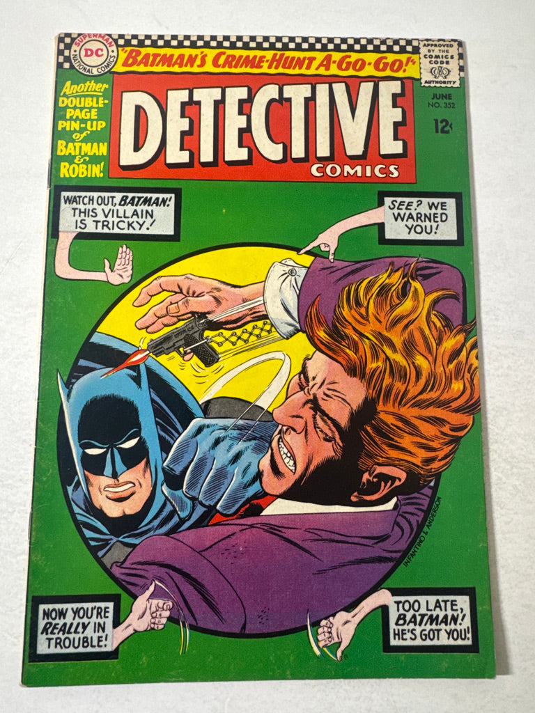DETECTIVE COMICS #352 FN