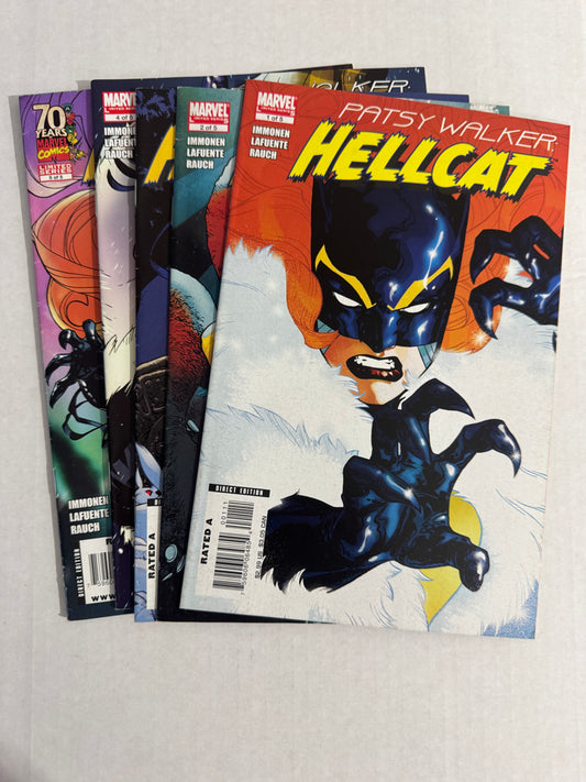 PATSY WALKER: HELLCAT #1-5 NM- SET