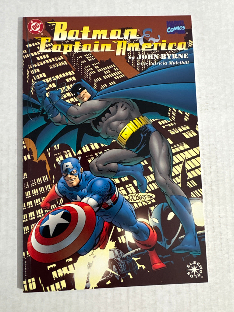 BATMAN & CAPTAIN AMERICA NM John Byrne Cover